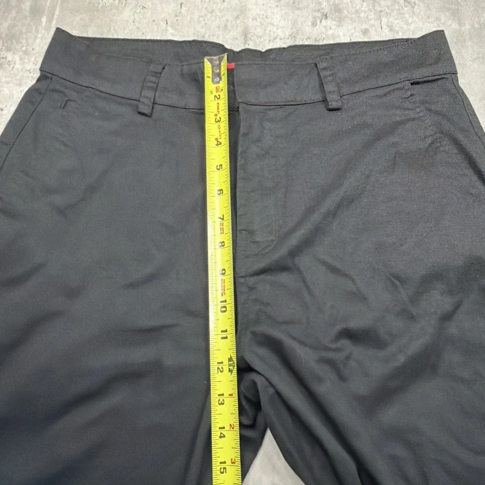 Tesla Motors Work Pants Men 34x30 Black Straight Leg Uniform Chino Straight Leg